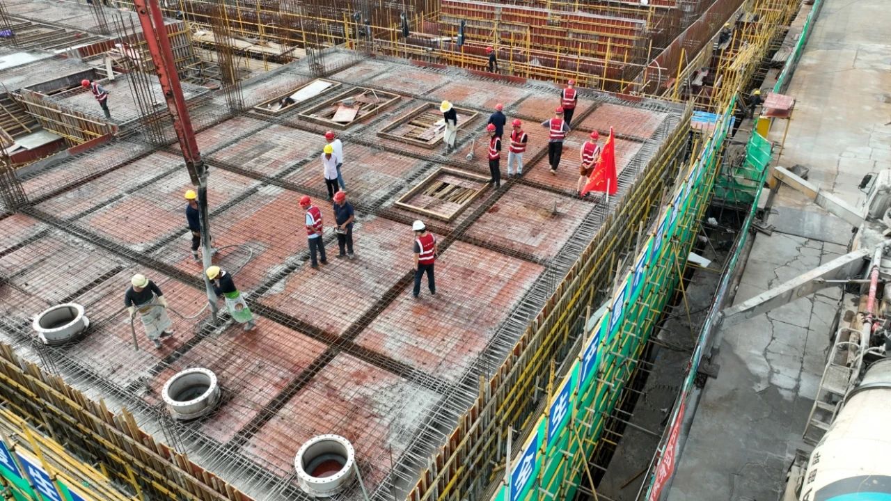 【冲刺双过半】湘潭市一水厂扩改项目关键节点顺利完成